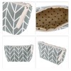 Unique Bargains Women's Durable Small Cosmetic Bag Gray 1 Pc - 3 of 3