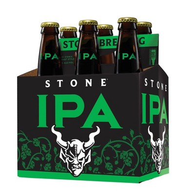 Stone IPA Beer - 6pk/12 fl oz Bottles