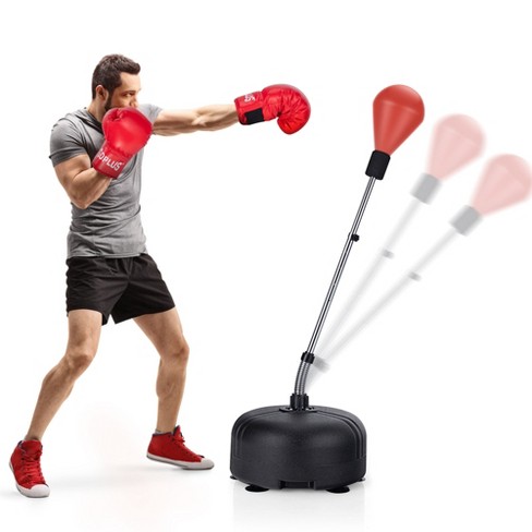 Kids Boxing Bag - Punching Bag for Kids with Electronic Wireless Music Mat  with Lights, Scoreboard, 8 Sounds, 4 Modes, and Memory Game Play22USA