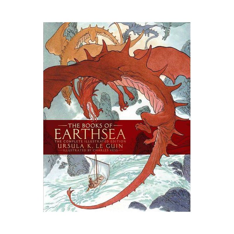 The Books of Earthsea - (Earthsea Cycle) by  Ursula K Le Guin (Hardcover), 1 of 2