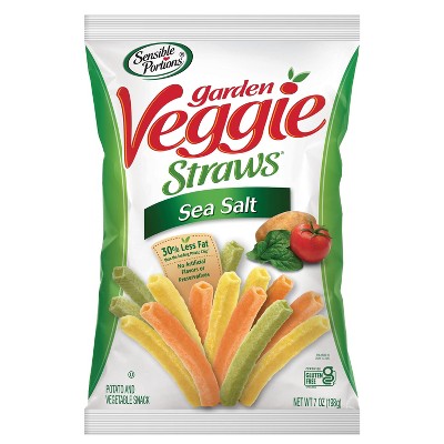 Sensible Portions Sea Salt Garden Veggie Straws - 7oz