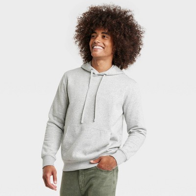 Men's Regular Fit Crewneck Pullover Sweatshirt - Goodfellow & Co™ Cement  Gray Xl : Target