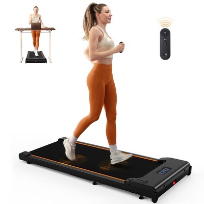 LICHICO 2.5HP Quiet Brushless Walking Pad, Compact Under Desk Treadmill with App &Remote Control