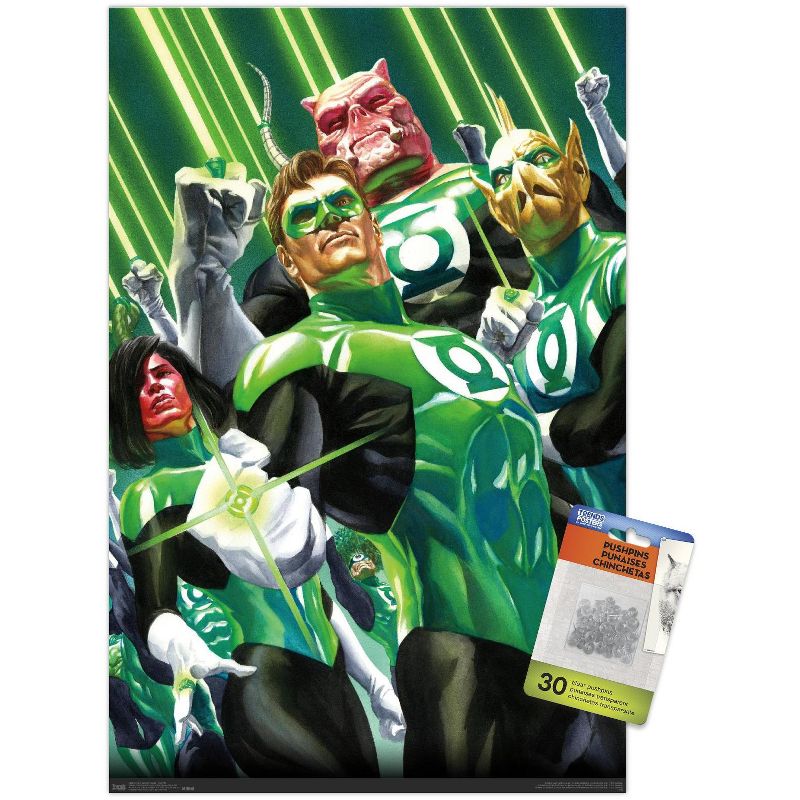 Trends International DC Comics - The Green Lantern Corps - Portrait Unframed Wall Poster Prints, 1 of 7