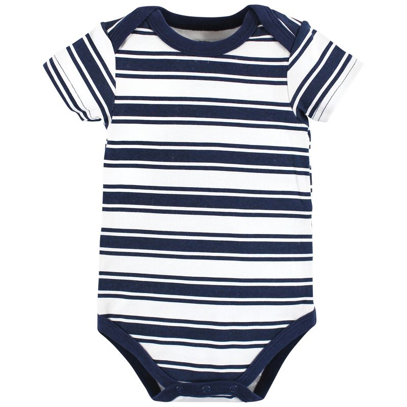 Hudson Baby Infant Boy Cotton Bodysuits, Mamas Boy, 4 of 6