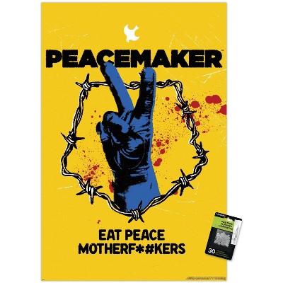 Trends International DC Studios Peacemaker: Season 2 (2025) - Eat Peace Motherf*#kers Unframed Wall Poster Prints