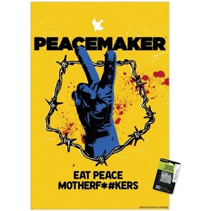 Trends International DC Studios Peacemaker: Season 2 (2025) - Eat Peace Motherf*#kers Unframed Wall Poster Prints - 1 of 4