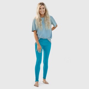 City Threads Women's Soft 100% Cotton Leggings, USA-Made Comfortable Everyday Wear (Regular Fit) - 1 of 4