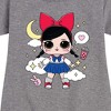 Girls' - LOL Surprise! - Fanime Kawaii Graphic Short Sleeve Fleece Dress - 2 of 4