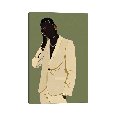 iCanvas Pierre by Bria Nicole Canvas Print Wall Art