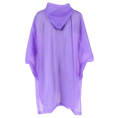 CTM Waterproof Reusable Rain Pullover by Wootie, Purple — фото 2