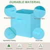 Unique Bargains Fabric Storage Bins 3 Pcs - 3 of 4