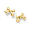 Pure Collection by Ross-Simons 14kt Yellow Gold Bow Earrings - 3 of 4