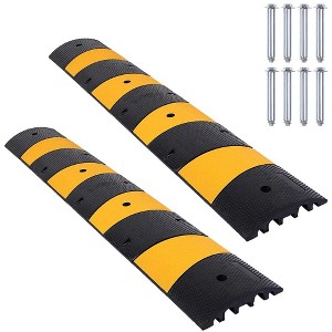 Cable Protector Ramp, 2 Channels Speed Bump Hump - 1 of 4