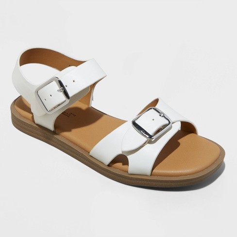 White best sale sandals target