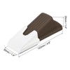 Unique Bargains Rubber Durable Sturdy Non-slip Door Stop with Storage Box - 2 of 4