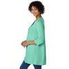 Woman Within Smocked Henley Trapeze Tunic - 4 of 4