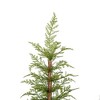 AZL1 Life Concept Artificial Trees 4-Foot Pre-Lit Potted Christmas Tree Set of 2 for Instant Holiday Decor, Green, 17.7"*17.7"*47.2" - 4 of 4
