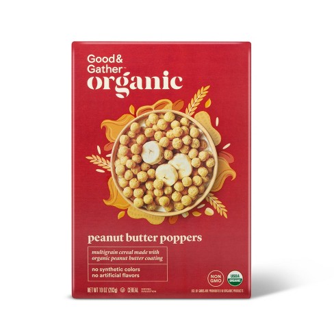Organic Peanut Butter Poppers 10oz - Good & Gather™ - image 1 of 2
