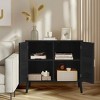 Farmhouse Storage Cabinet with Shelf - 2 of 4