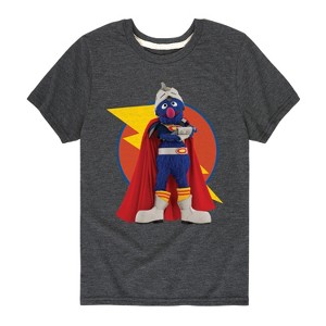 Boys' - Sesame Street - Super Grover Short Sleeve Graphic T-Shirt - 1 of 4