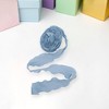 Unique Bargains Ribbon Solid Color Bubble Crinkle Polyester 354.33"x1.57" 1 Pc - 2 of 3