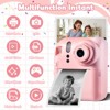SUGIFT Kids Instant Print Camera with 32GB Card & 4 Rolls Paper, Dual-Lens 1080P Video Camera for Boys & Girls - 4 of 4