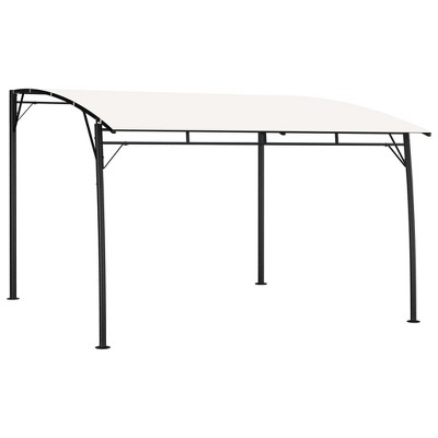 vidaXL Garden Sunshade Awning 118.1"x118.1"x100.4" Cream