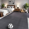 24 Pcs Patio Deck Tiles, DIY Module Interlocking Decking Tiles Floor Tile - 4 of 4