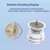 JDICTION Planter Molds (20CM) - Cement Planter Moulds for Indoor & Outdoor Garden Use, DIY Plant Pot Making Molds - 3 of 4