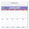Monthly Wall Calendar with Ruled Daily Blocks, 20 x 30, White Sheets, 12-Month (Jan to Dec): 2025 - 3 of 4