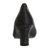 Badgley Mischka Girls Heel Dress Shoes -Elegant Girls' Pumps, Low Heels, Flower Party, Wedding, Princess (Little Kids) - 4 of 4