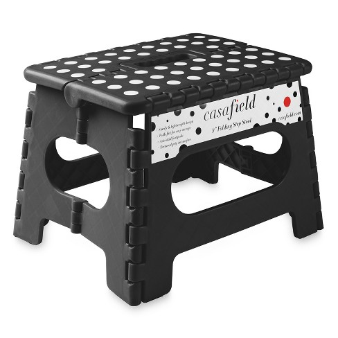 KDSW Expanding Foot Rest Rolling Collapsible Folding Foot Stool