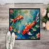 "LunaLulinlk Koi Fish Doormat Front Door Mat Indoor Outdoor Rugs Non Slip Washable Low Pile, 24H X 36W " - 2 of 4