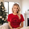 Simply Sage Market Women's North Pole Milk and Cookie Co. Circle Short Sleeve Graphic Tee - 3 of 4