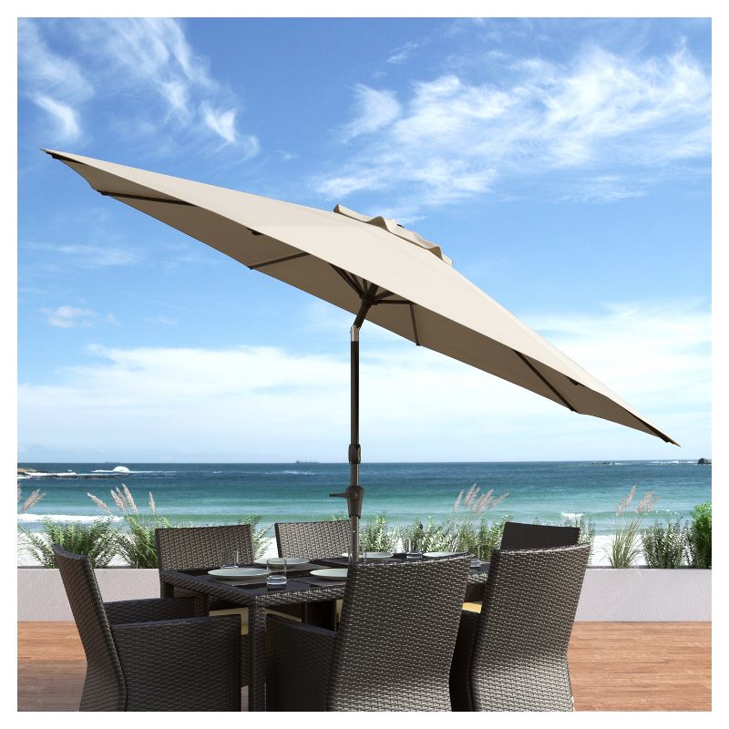 10' Wind Resistant Tilting Patio Umbrella - CorLiving, 3 of 9