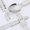 REGALWOVEN Stainless Steel Flatware Set 1 Set 4 Pcs - 3 of 4