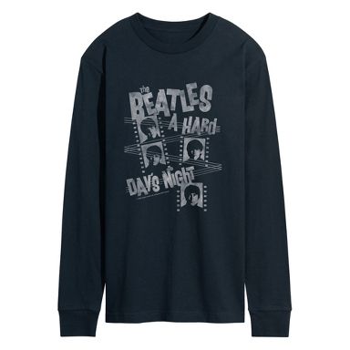 Men's The Beatles A Hard Day's Night Film Strips Long Sleeve