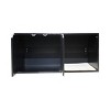 35" Cat Litter Box Furniture Enclosure with Scratch Pad,Modern Hidden Cat House Cabinet,Durable Wood Design – LAOTIES - 3 of 4