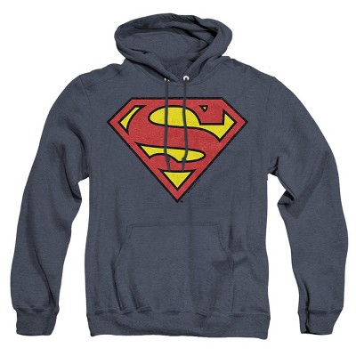 Superman Classic Logo Pullover Hoodie