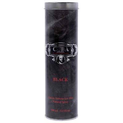 Cuba Black Men's EDT Spray - 3.3 fl oz