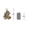 Design Toscano Bunched Bunnies Cast Iron Rabbit Statue : Target