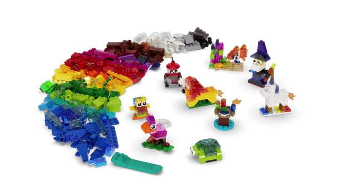 LEGO Classic Creative Transparent Bricks 11013, 2 of 11, play video