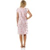Casual Nights Women's Flowery Short Sleeve Nightgown - 3 of 4