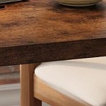 retro color + black table legs