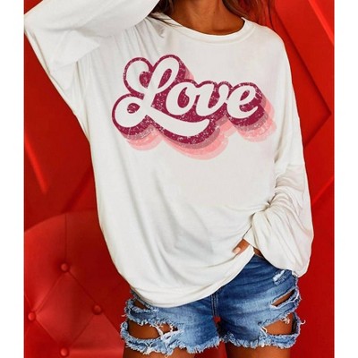 Women's Love Long Sleeve Top - BiBi