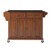 52" Full Size Granite Top Kitchen Cart - Crosley - image 4 of 4