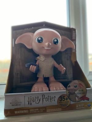 Wizarding World Harry Potter Interactive Magical Dobby Elf Doll With Sock Over 30 Sounds Phrases 8.5 inch Target