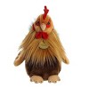 Aurora Small Rooster Miyoni Realistic Stuffed Animal Brown 9" - 2 of 4