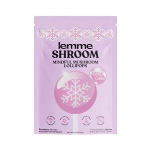 Lemme Shroom Mindful Mushroom Lollipops - Lion's Mane + Cordyceps ...